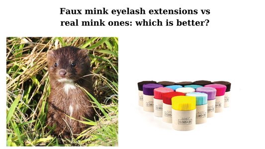 Faux mink eyelash extensions vs real mink ones: which is better?