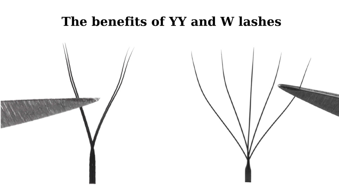 The benefits of YY and W lashes
