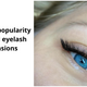 Into the popularity of L Curl eyelash extensions
