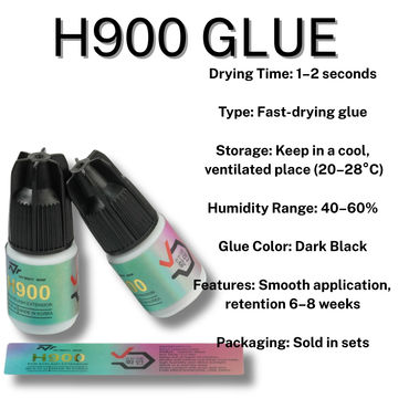 Oscar Glue - H900 Glue – Ultra Strong Eyelash Extension Adhesive