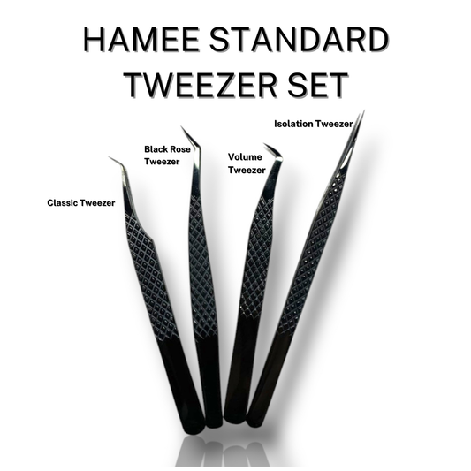 Glamor Black Tweezers