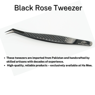 Glamor Black Tweezers