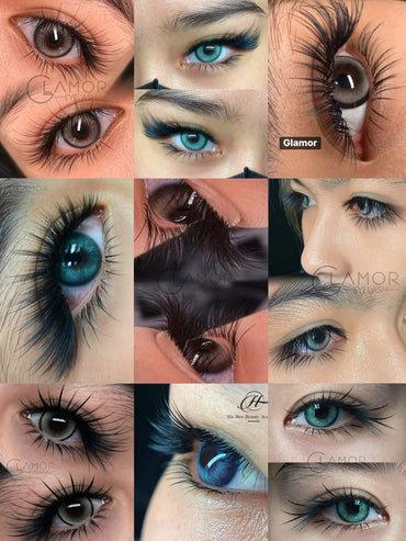 Ha Mee Chinese Lash - HA MEE CHINESE LASHS 6 ROW OR 12 ROW - MIXED SIZES AND INDIVIDUAL SIZES