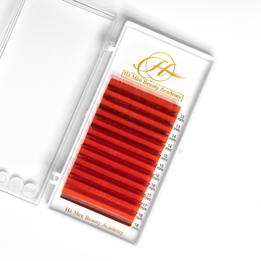 Velvet Super Min Color Red | 0.07mm - GlamorEyelash