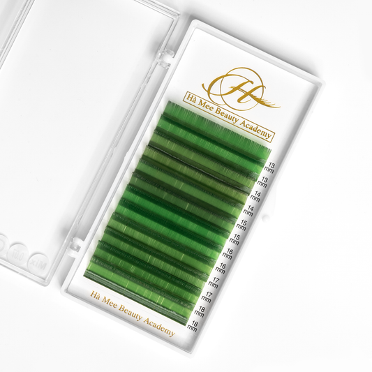Velvet Super Min Color Green| 0.07mm - GlamorEyelash