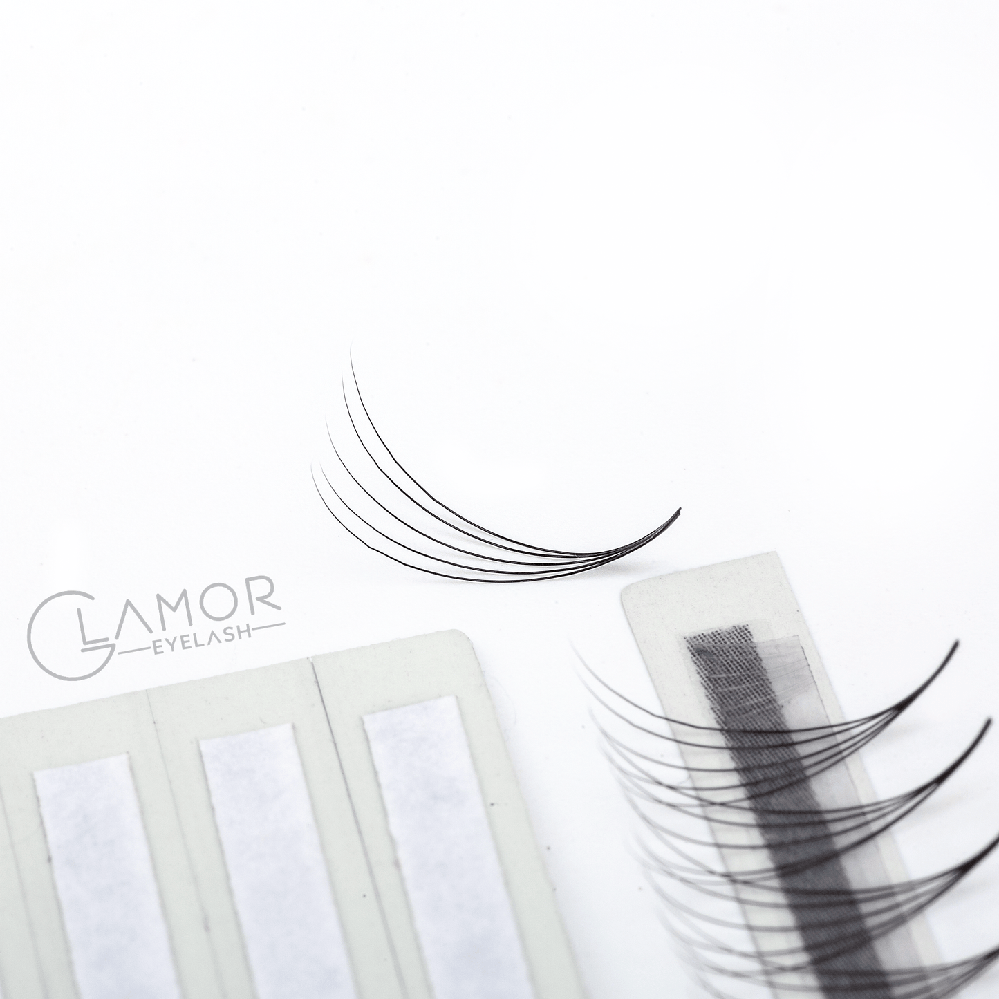 14D Ultra-speed Promade 1000 fans Paper box GLAMOREYELASH Promade Natural Fans Eyelashes Extensions | Handmade Individual Lashes 0.03mm of Mink Lashes - GlamorEyelash