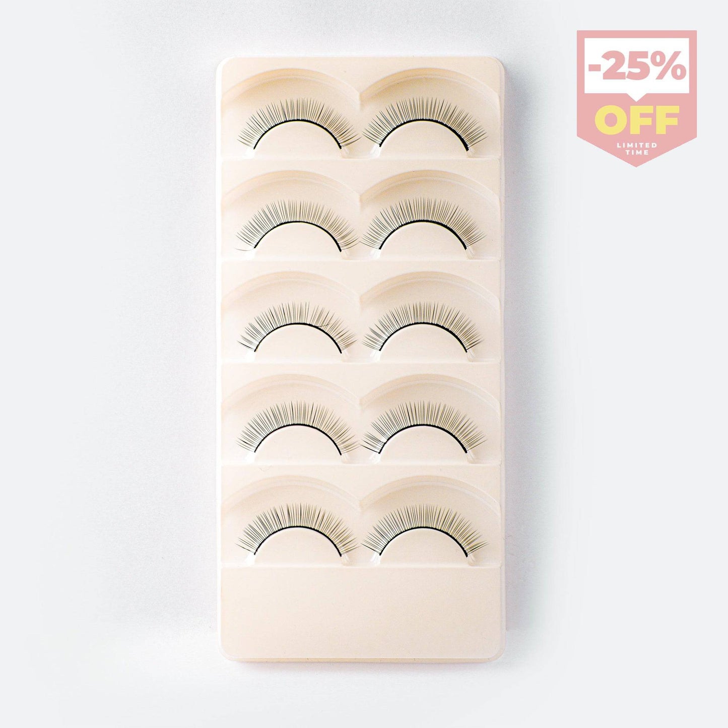 10 Pairs Training Eyelashes - GlamorEyelash