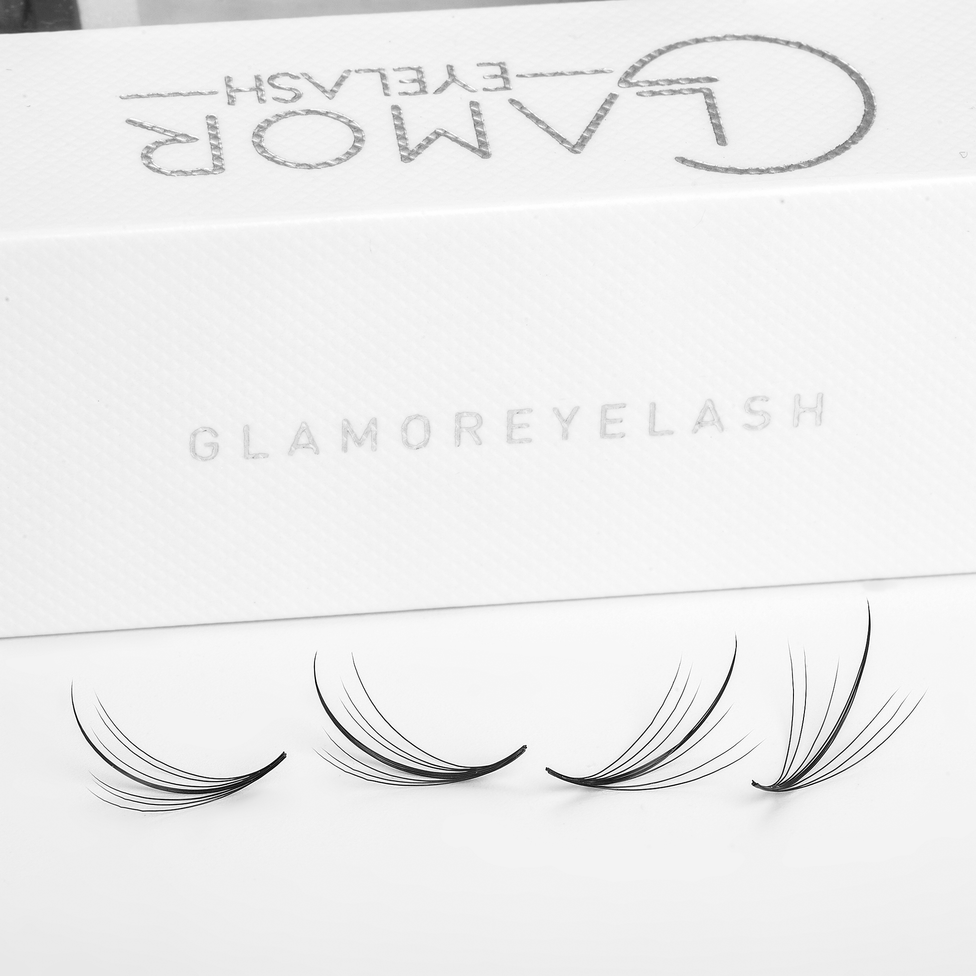 7D Loose Wispy Mix 3IN1  GLAMOREYELASH 750 FANS 0.07 | Promade Fans Natural Eyelashes Extensions  Handmade Lashes Mink Lashes Fluffy Eyelash Cluster - GlamorEyelash