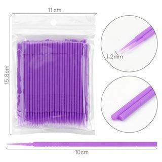 Eyelash Extension Remover Swabs  -100pcs