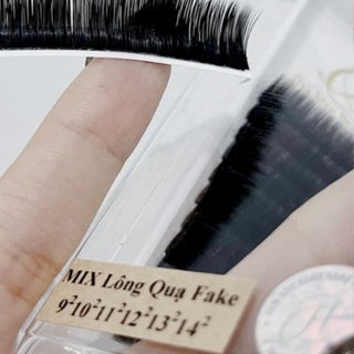 Ha Mee Raven Feather Lashes - flat lashes