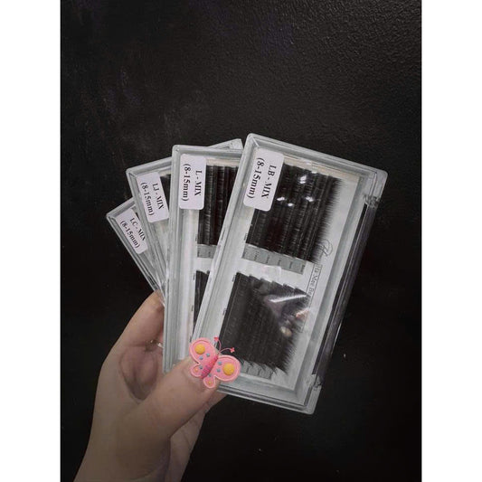 Ha Mee Chinese Lash - HA MEE CHINESE LASHS 6 ROW OR 12 ROW - MIXED SIZES AND INDIVIDUAL SIZES