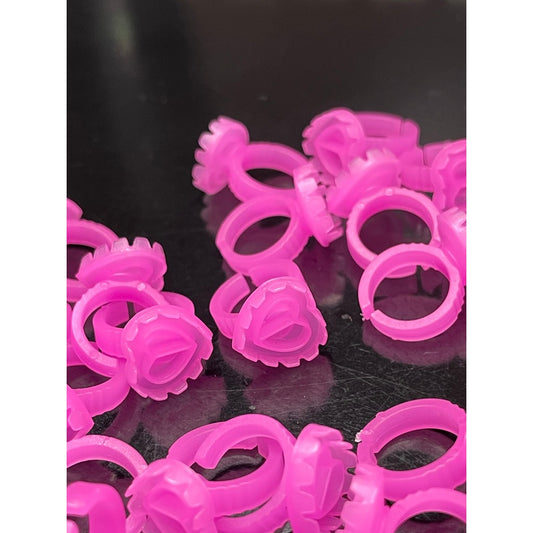 Heart-Shaped Glue Ring (50pcs)