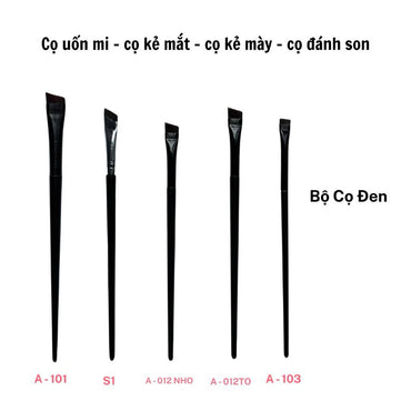 Eyeliner & Lash Brush Set – Gel, Lifting & Makeup Brushes