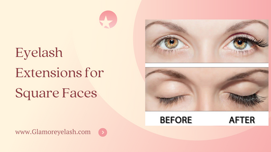 Eyelash Extensions for Square Faces