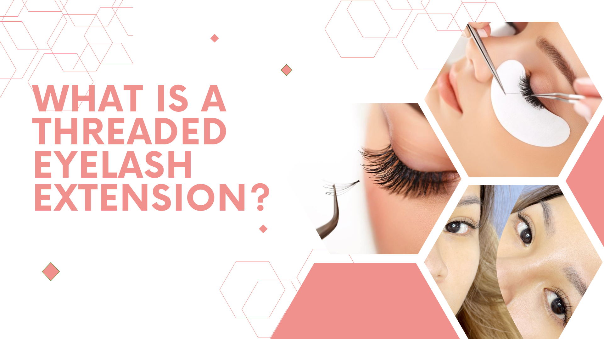 What is a threaded eyelash extension? – GlamorEyelash