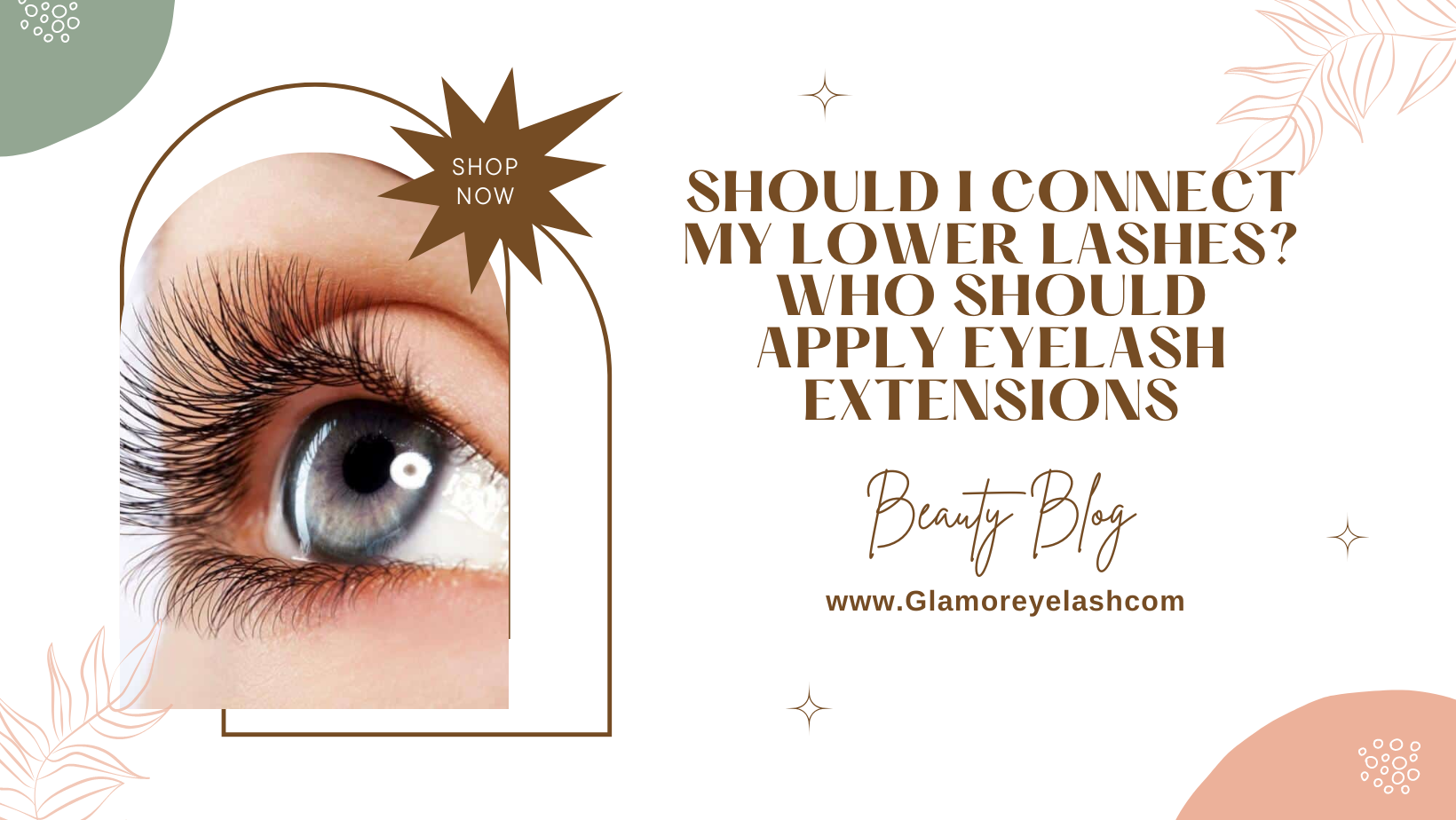Should I connect my lower lashes? Who should apply eyelash extensions