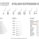 HOW TO CHOOSE EYELASH SIZE FOR CLASSIC & VOLUME EYELASH EXTENSIONS