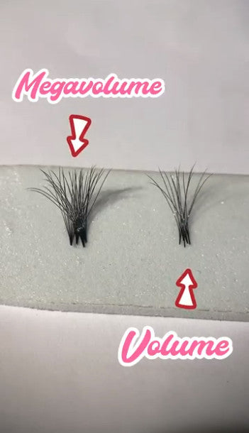 Volume or Megavolume, what's the difference? – GlamorEyelash