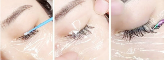 How to remove eyelash extensions with specialized wax