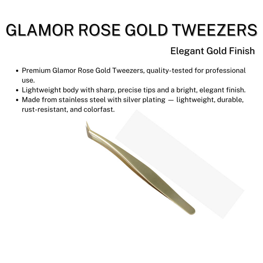 Glamor Gold Tweezers