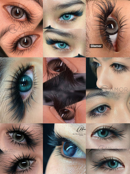 Glamor Lashes - DOUYIN CAT - SOLE - CAMELIA - 0.07 , 0.05