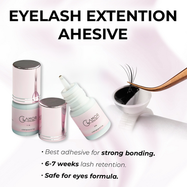 Glue Glamor Pink 3g - GlamorEyelash 