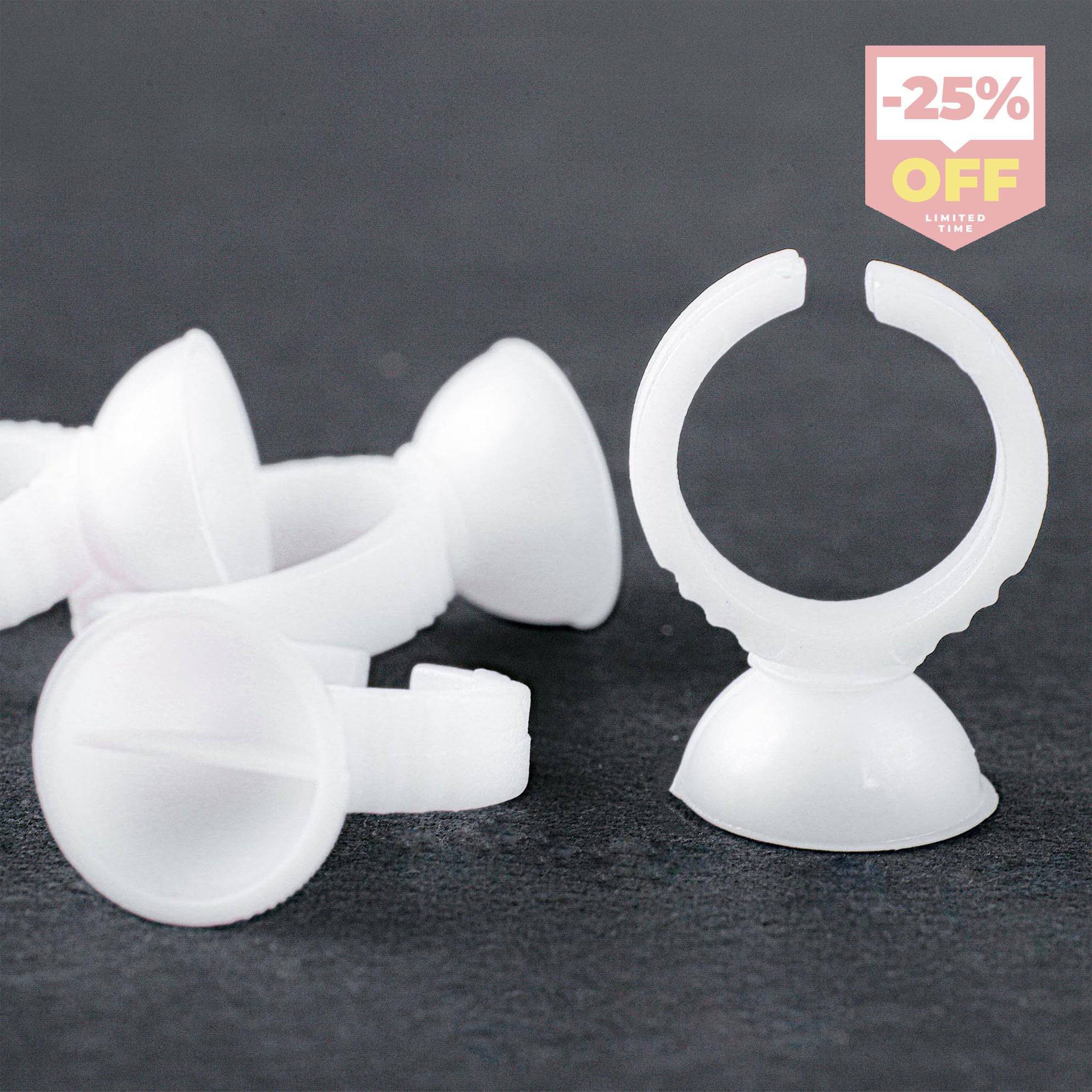 Glue Rings (Pack of 100) - GlamorEyelash 