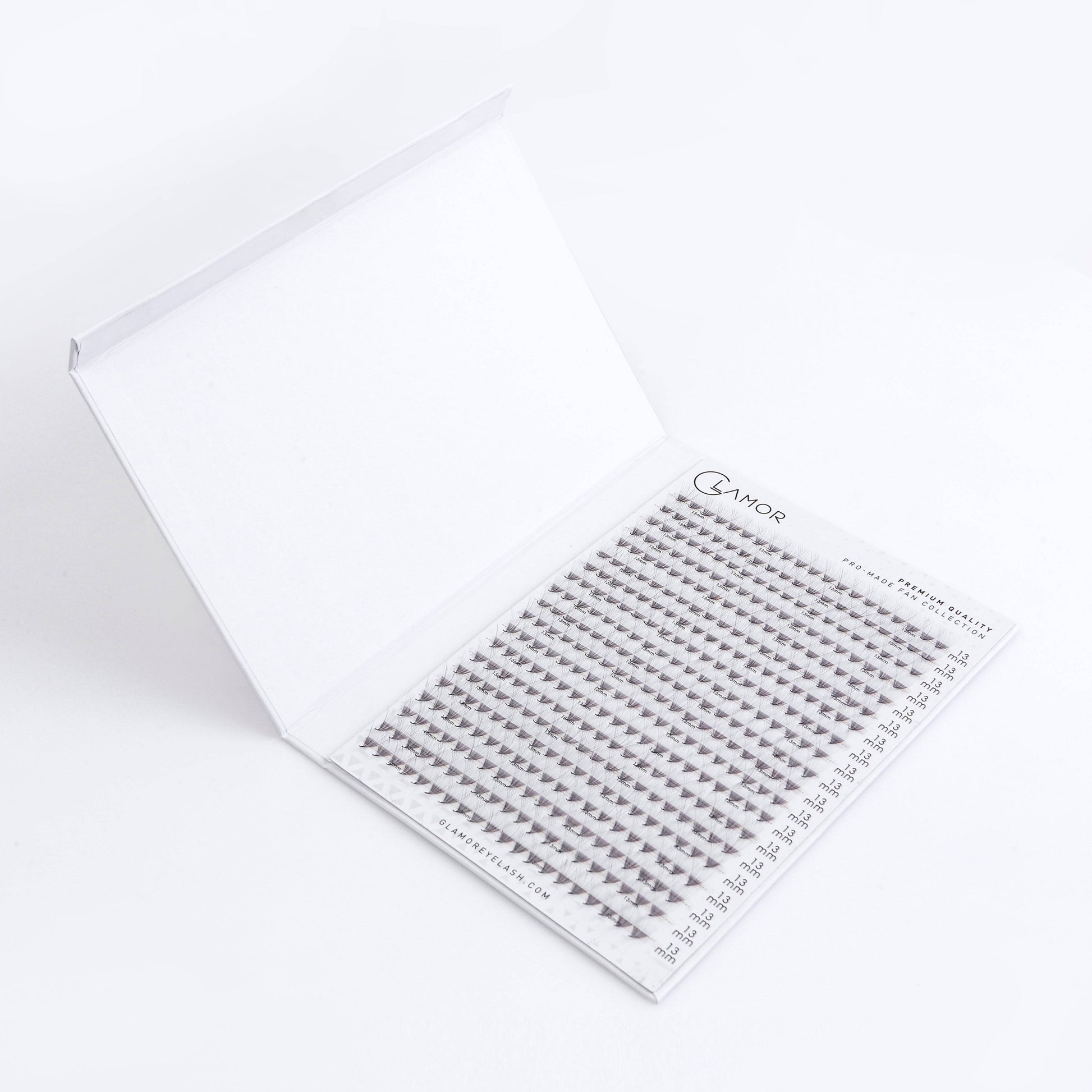 XL Promade Trays | Single 16D 0.03 - GlamorEyelash 