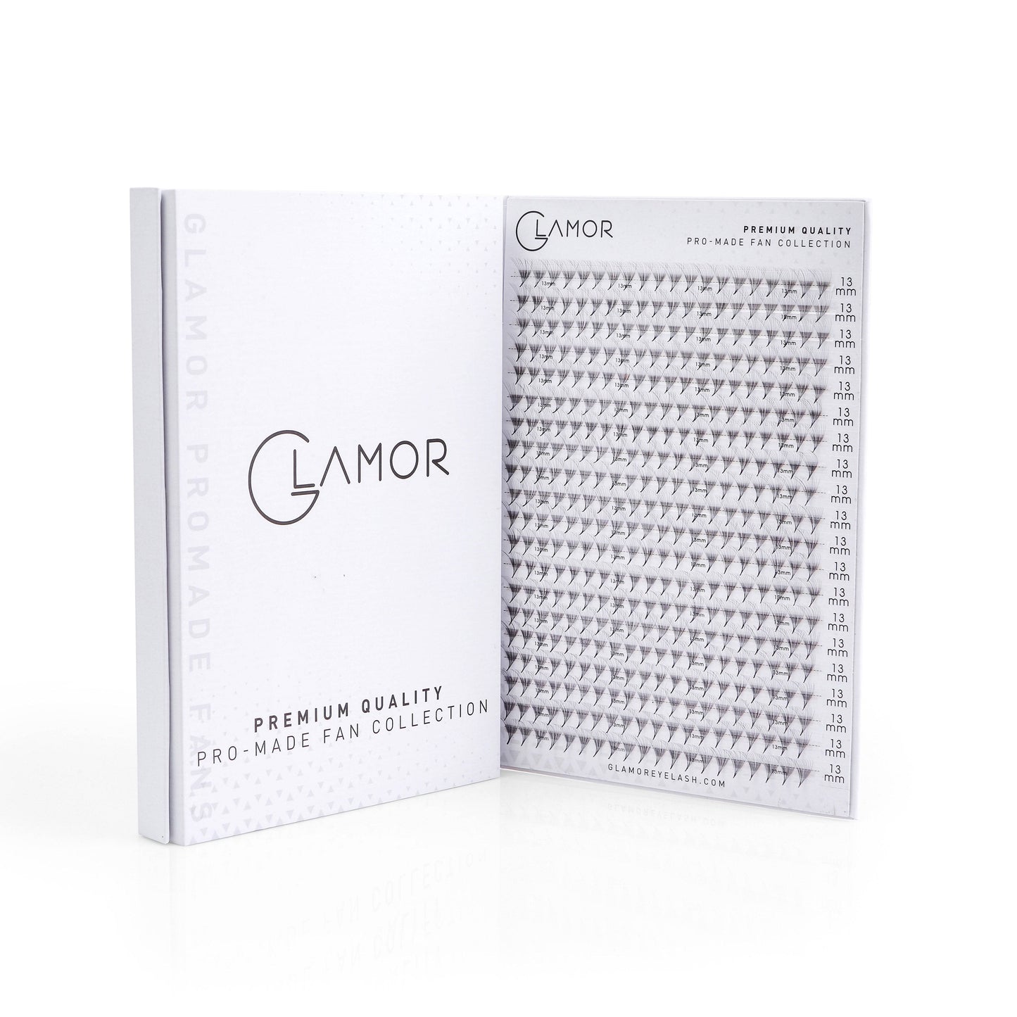 XL Promade Trays | Single 16D 0.03 - GlamorEyelash 