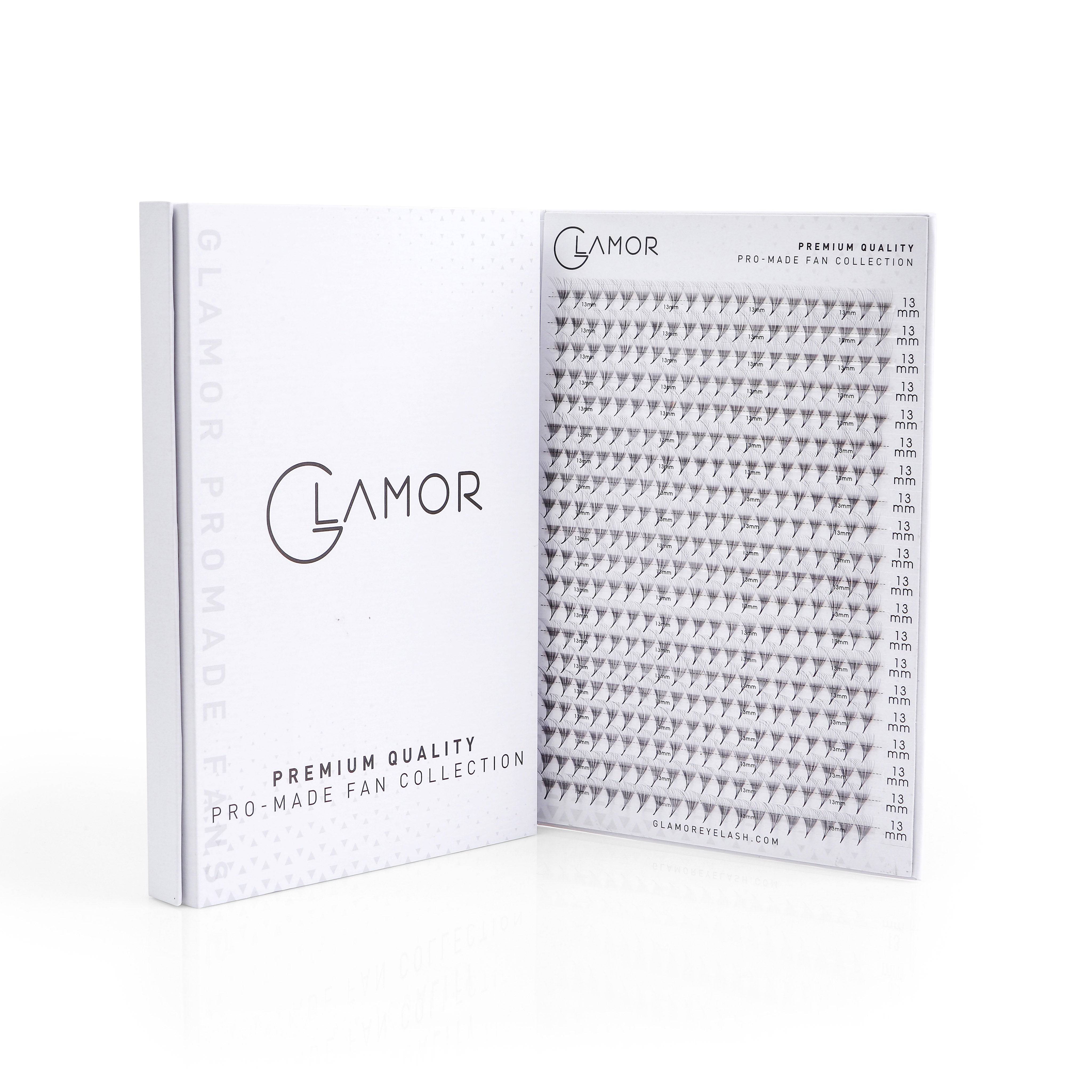 XL Promade Trays | Single 16D 0.03 - GlamorEyelash 