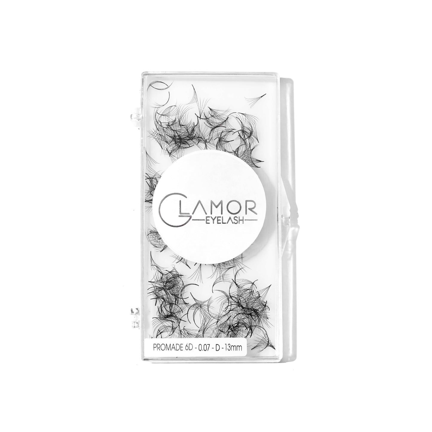 Promade fans loose 6D 0.07 | 500 fans - GlamorEyelash 