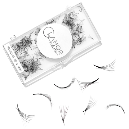 Promade fans loose 6D 0.07 | 500 fans - GlamorEyelash 