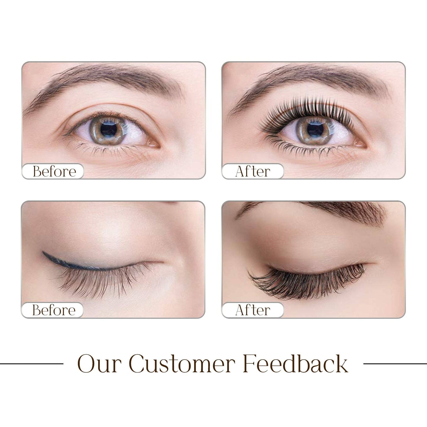 Promade fans loose 7D 0.05 | 500 fans - GlamorEyelash 