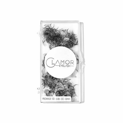 Promade fans loose 10D 0.05 | 500 fans - GlamorEyelash 