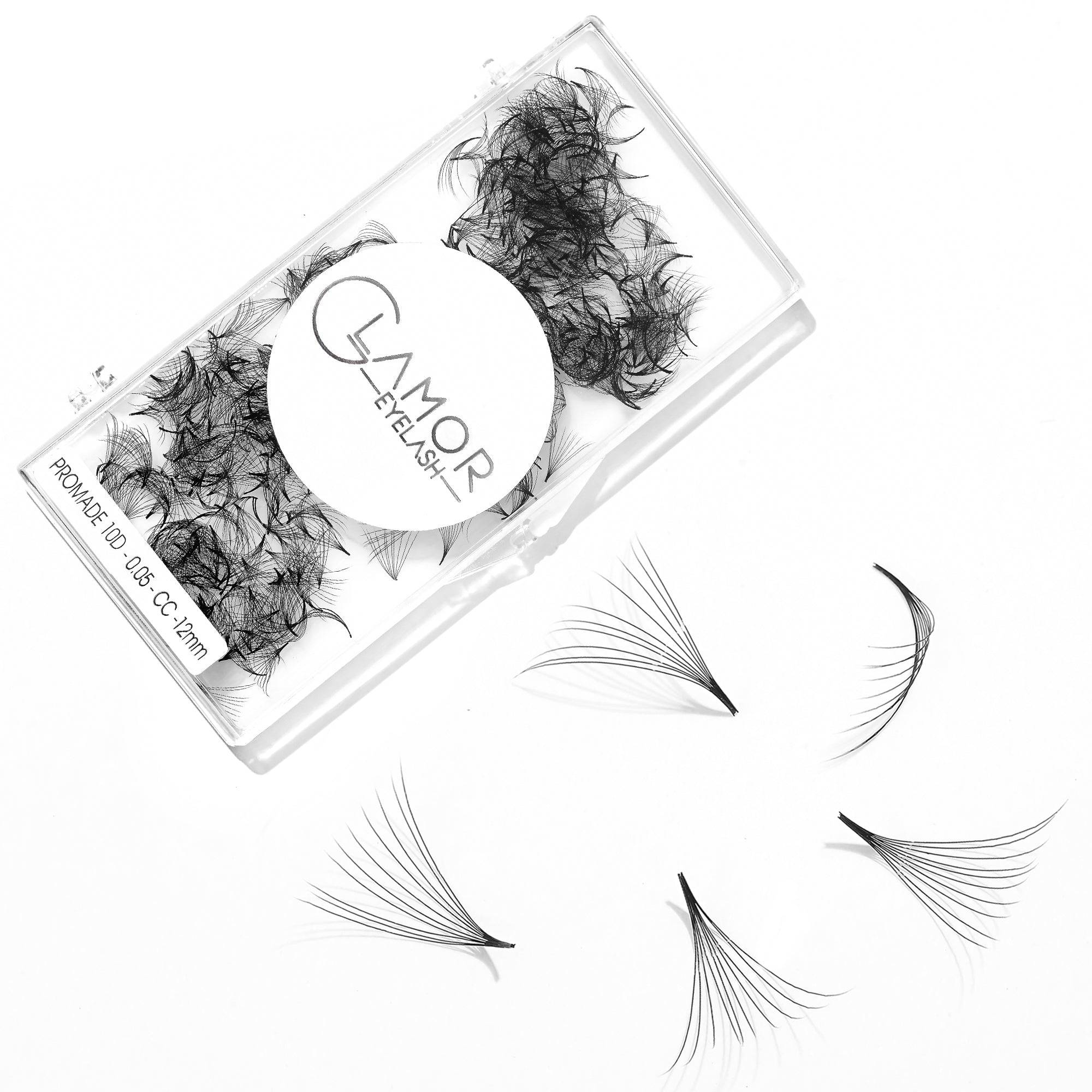 Promade fans loose 10D 0.05 | 500 fans - GlamorEyelash 