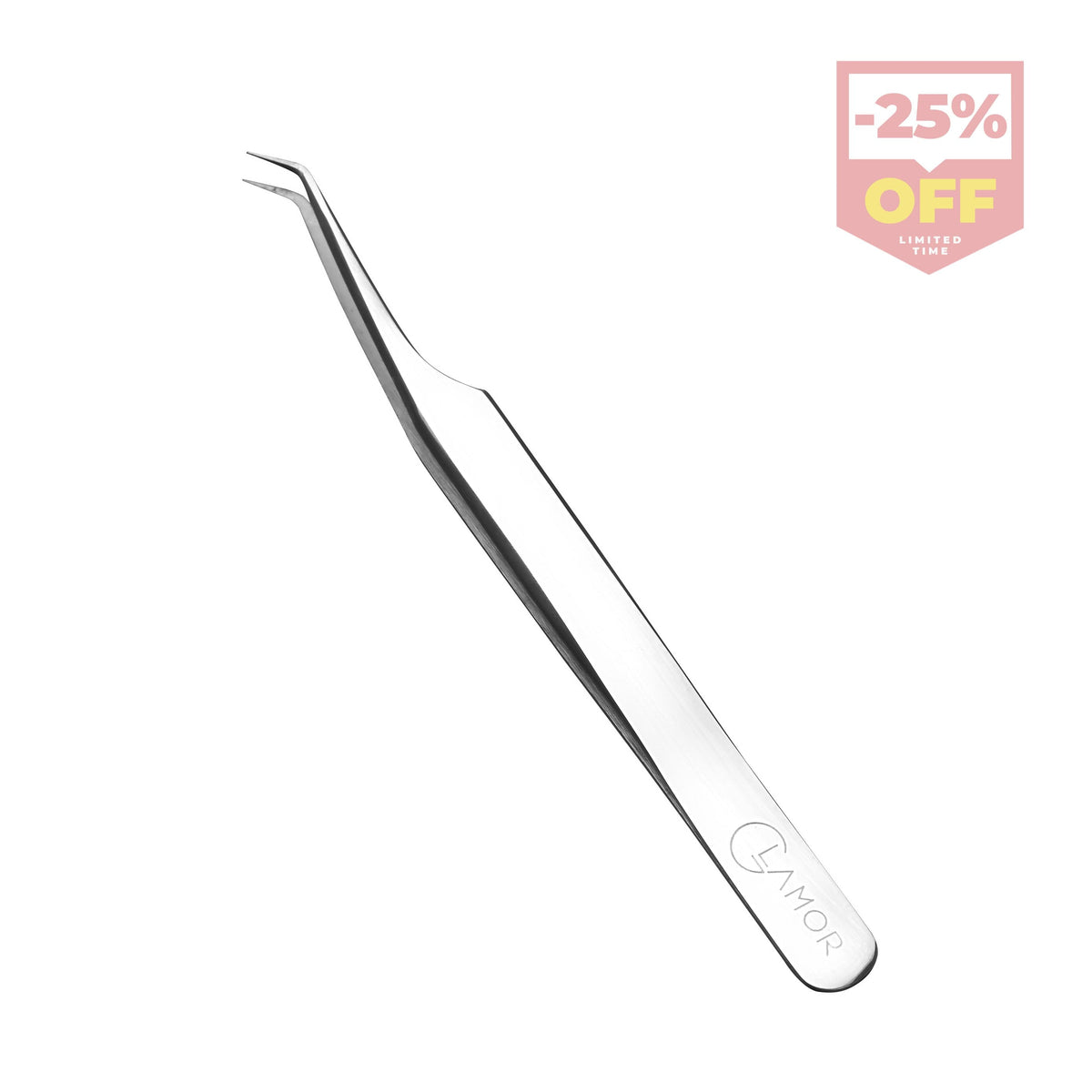 Silver Classic Tweezer GlamorEyelash