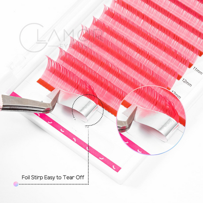 Velvet Super Min Color Pink| 0.07mm - GlamorEyelash 