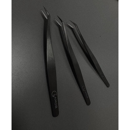 Glamor Black Rose Tweezers