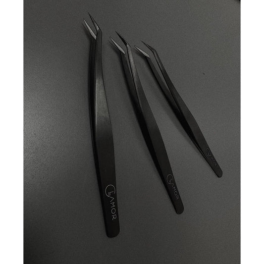 Glamor Black Rose Tweezers