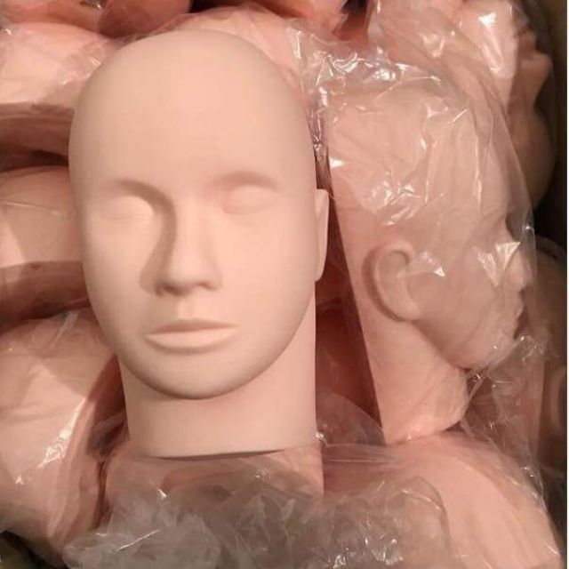 Silicone Mannequin Head