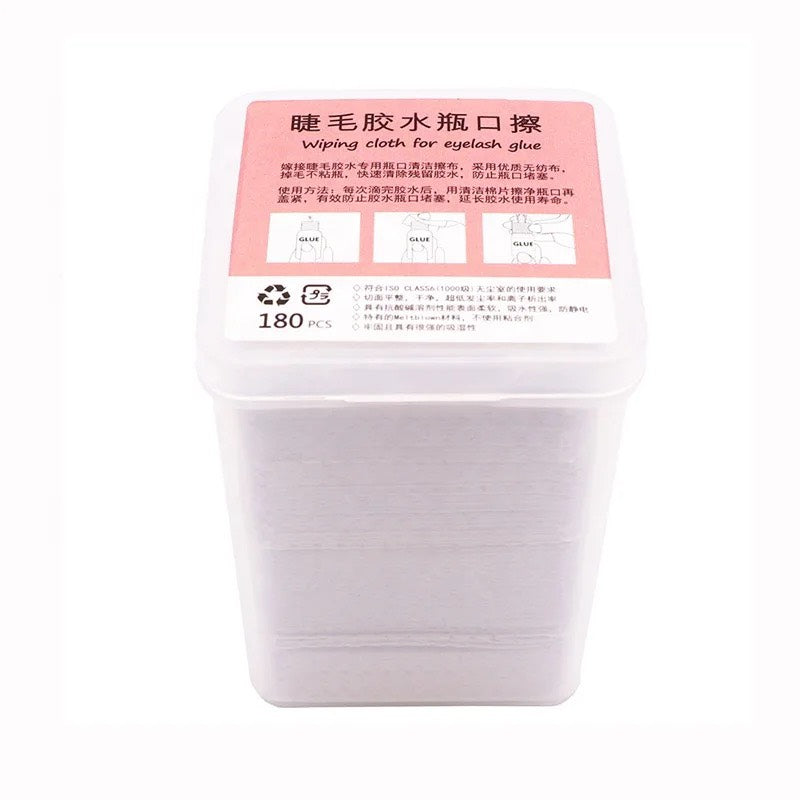 ADHESIVE WIPES (Pack of 200) - GlamorEyelash 