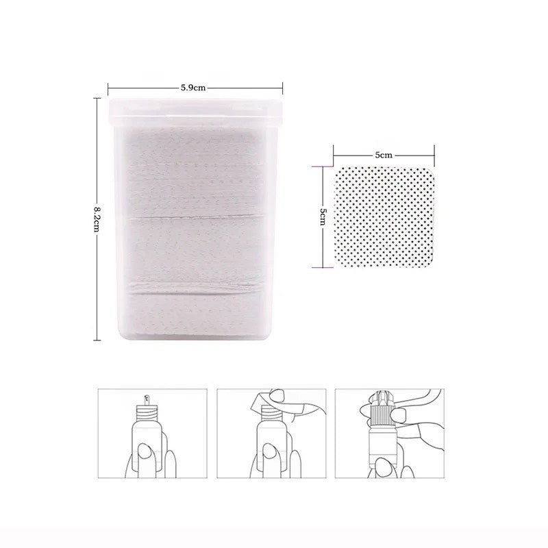 ADHESIVE WIPES (Pack of 200) - GlamorEyelash 