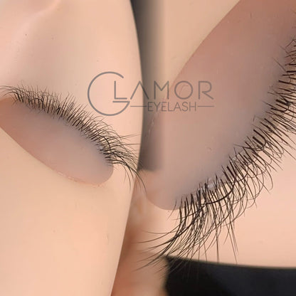 Phải, Đa Dạng Độ Cong2D Tiny Flower False Eyelashes - 3D Tiny Flower False Eyelashes - Natural 0.07mm, Ultra-Soft Fiber