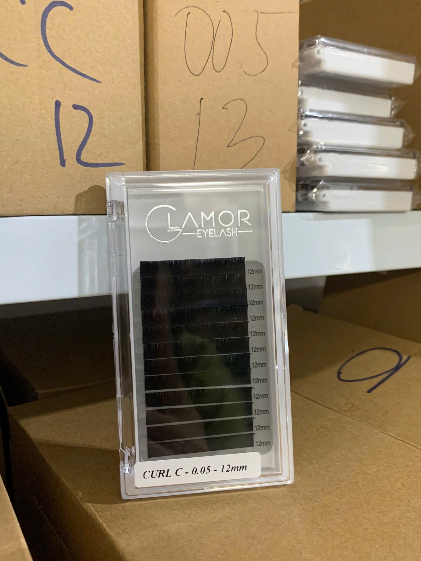 Glamor Lashes - J,C,CC,D,LD- 0.03, 0.05, 0.07