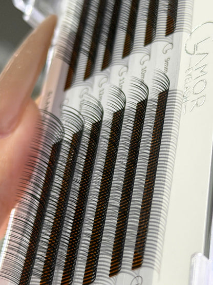 GLAMOR Ready-made cylindrical false eyelashes  Camellia false eyelashes - Douyin cylindrical eyelashes