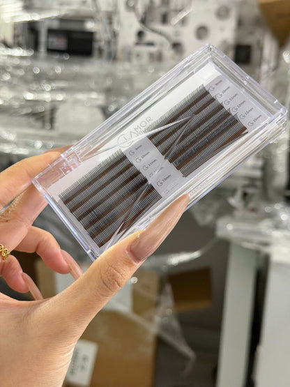 GLAMOR Ready-made cylindrical false eyelashes  Camellia false eyelashes - Douyin cylindrical eyelashes