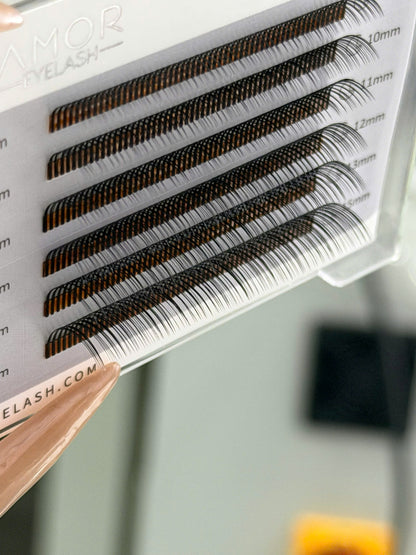 GLAMOR Ready-made cylindrical false eyelashes  Camellia false eyelashes - Douyin cylindrical eyelashes
